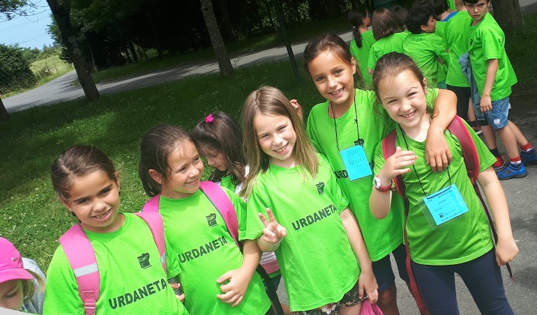 Campamentos en Educación Infantil en Urdaneta