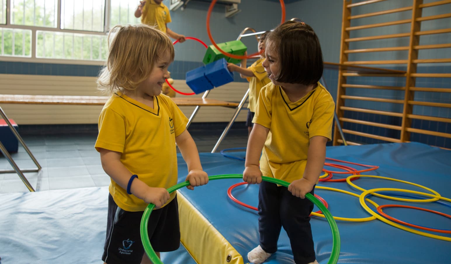 Actividad física y deporte en educación infantil en Urdaneta